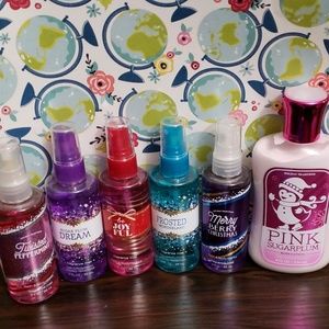 Body sprays and lotion